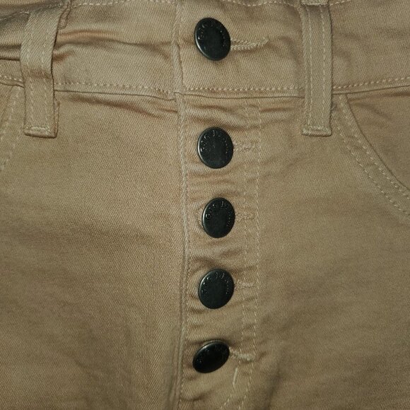 GDG Denim Med Highrise Short Shorts || EUC - Picture 4 of 10